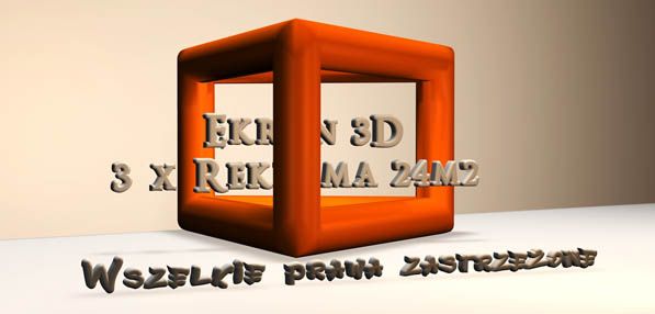 Ekrany Reklamowe 3D